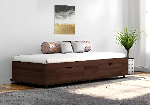 Helix Single Bed and Mattress Combo